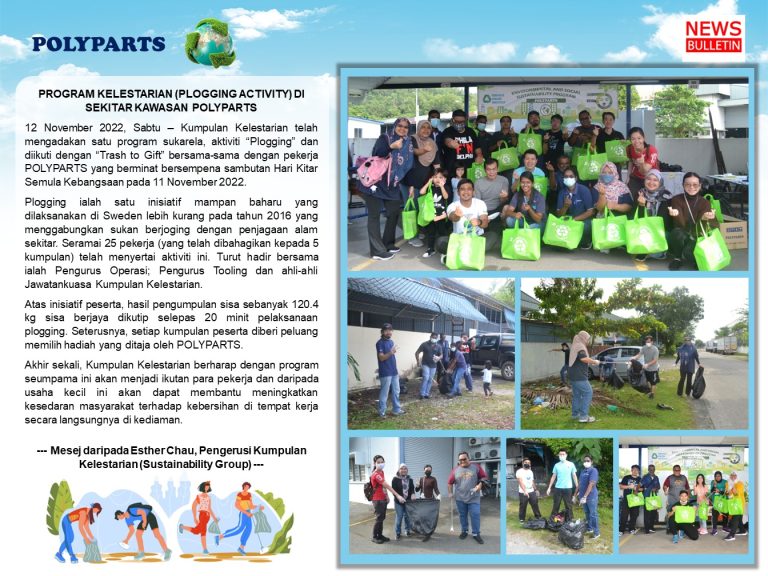 Hari Kitar Semula Kebangsaan Th November Polyparts Sdn Bhd